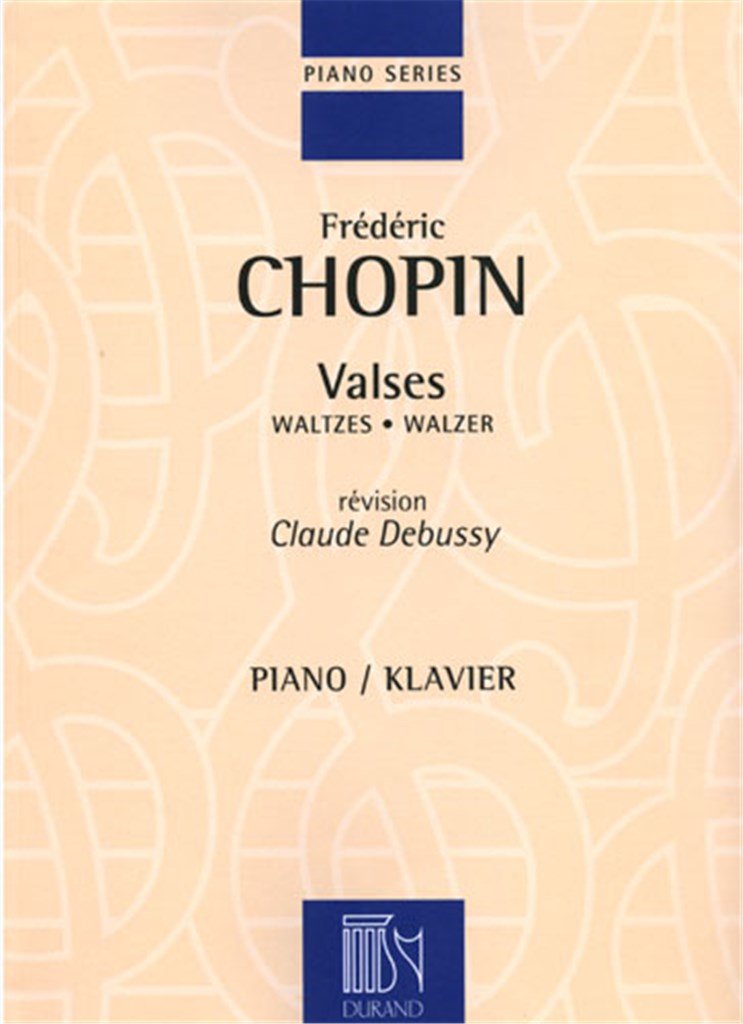 Valses pour piano révision de Claude Debussy